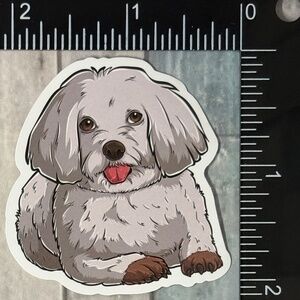 🌀10/$10🌀 Dog Puppy Waterproof Vinyl Sticker Decal